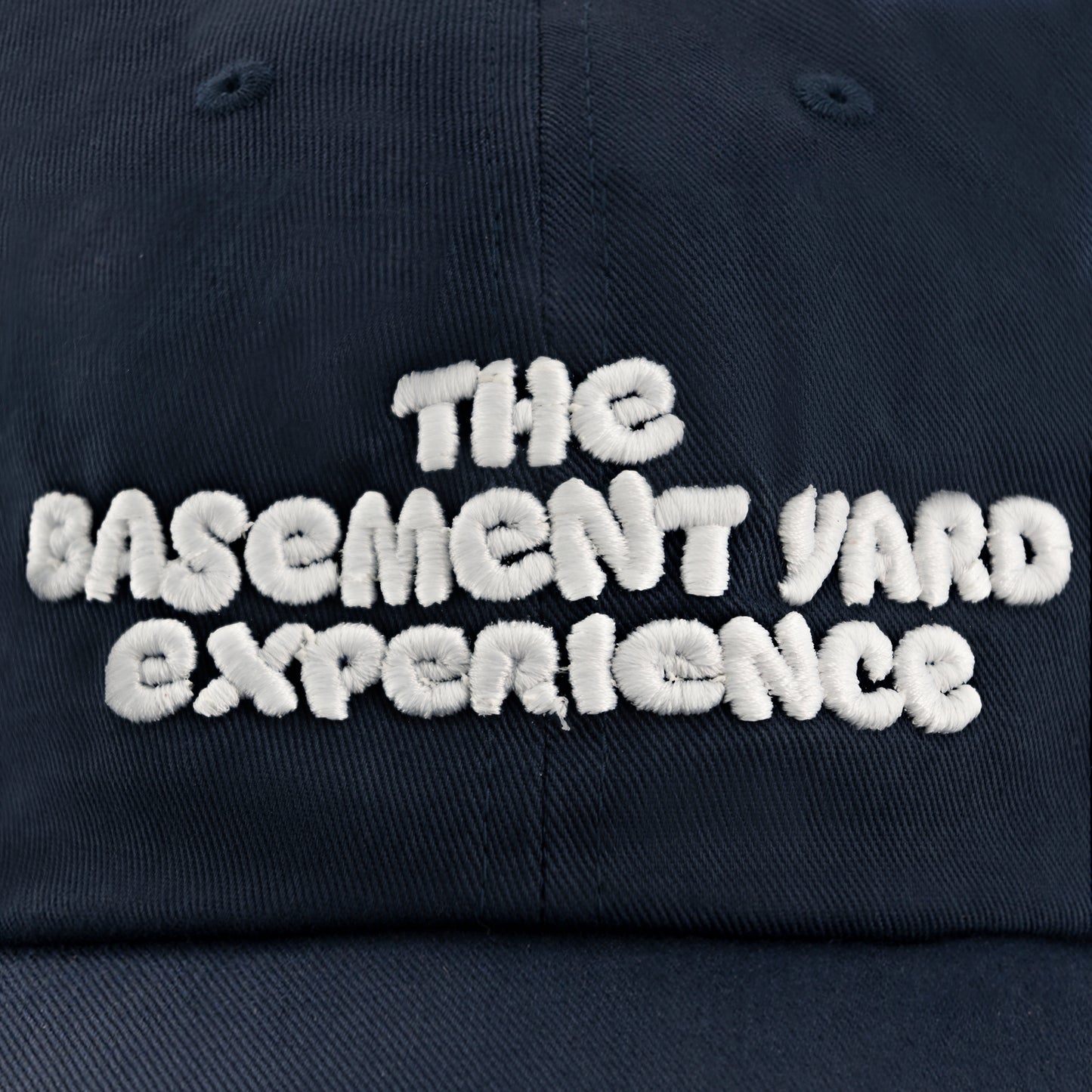 TBY Puff Embroidery Navy Dad Hat