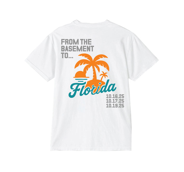 TBY FTBT...Florida White Tee