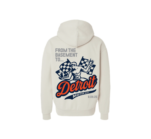 TBY FTBT...Detroit Ivory Hoodie